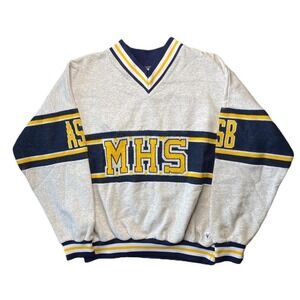 Vintage MHS - Montebello high school crewneck‎ sweater

ASB on sleeve